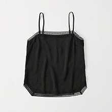 Maple麋鹿小舖 Abercrombie&Fitch ＊ A&F 黑色細肩帶蕾絲上衣 ＊ ( 現貨M/L號 ) 歷史價格詳細信息