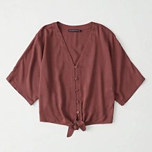 A&F 紅 x 白 格紋 長袖休閒襯衫 Abercrombie & Fitch 狀況佳 歷史價格詳細信息