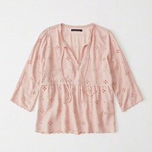 Maple麋鹿小舖Abercrombie&Fitch ＊ A&F 粉色V領花花細肩帶蕾絲上衣 ＊ ( 現貨S號 ) 歷史價格詳細信息