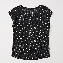 Maple麋鹿小舖 Abercrombie&Fitch ＊ AF 黑色扭結設計無袖襯衫＊ ( 現貨M號 ) 歷史價格詳細信息