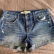 全新真品美國Abercrombie & Fitch AnF af 深藍色粗針織七分袖小外套 M號 歷史價格詳細信息