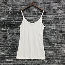 Maple麋鹿小舖 Abercrombie&Fitch ＊ A&F 白色細肩帶電繡上衣 ＊ ( 現貨L號 ) 歷史價格詳細信息