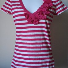 Abercrombie & Fitch 立體英文刺繡字樣T恤 / L / 0427 歷史價格詳細信息