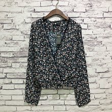 Maple麋鹿小舖 Abercrombie&Fitch ＊ AF 深粉色V領麋鹿LOGO素面短T＊( 現貨L號 ) 歷史價格詳細信息