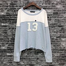 Maple麋鹿小舖 Abercrombie&Fitch ＊AF 白+深藍V領條紋麋鹿LOGO短T＊(現貨S號) 歷史價格詳細信息