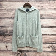 Maple麋鹿小舖 Abercrombie&Fitch ＊ AF 灰色珠珠寬版七分袖上衣＊ ( 現貨XS號 ) 歷史價格詳細信息