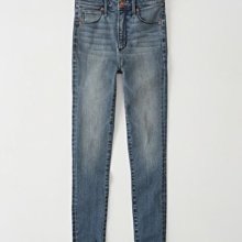 Maple麋鹿小舖 Abercrombie&Fitch ＊ AF 高腰刷破設計男友風牛仔褲＊ ( 現貨00R號 ) 歷史價格詳細信息