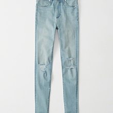 Maple麋鹿小舖 Abercrombie&Fitch ＊ AF 刷破洗舊風牛仔褲／男友褲 ＊( 現貨0R號 ) 歷史價格詳細信息