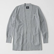 Maple麋鹿小舖 Abercrombie&Fitch ＊ AF 灰色珠珠寬版七分袖上衣＊ ( 現貨XS號 ) 歷史價格詳細信息