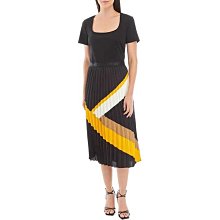 Karl Lagerfeld 黑白條紋 萊塞爾薄款短袖針織衫 850元 歷史價格詳細信息