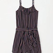 【abercrombie kids】Abercrombie&Fitch(A&F)黑色花卉細肩帶平口連身褲 歷史價格詳細信息