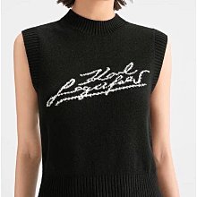 Karl Lagerfeld 黑白條紋 萊塞爾薄款短袖針織衫 850元 歷史價格詳細信息