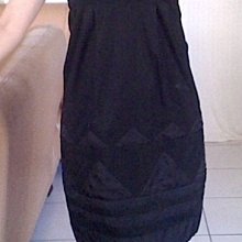 DKNY 黑色 素面 簡約 洋裝 中長版 歐美系 20171208-4 歷史價格詳細信息