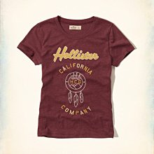 Hollister Logo Tee 酒紅 黑白 深藍 雪花灰 雪花藍 刺繡 基本款 素Tee 男款 海鷗 DOT聚點 歷史價格詳細信息