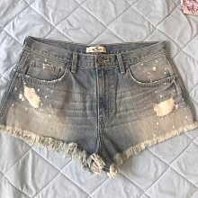 Hollister 牛仔布藍色長袖襯衫,尺寸M,純棉,肩寬46cm肩寬58cm,少穿降價大出清 歷史價格詳細信息