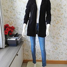 ＊pipi shop＊全新美國Juicy Couture 時尚休閒修身顯瘦白色莫代爾棉混紡中長版連帽長袖外套, 特價 歷史價格詳細信息