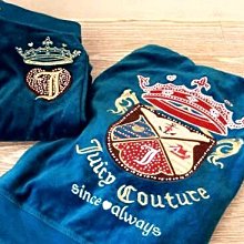 JUICY COUTURE Velour最熱銷款加厚愛心金鍊公主袖天鵝絨套裝 歷史價格詳細信息