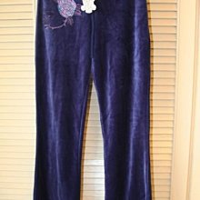 Christian Audigier velour PANTS白色金線繡CA天鵝絨縮口長褲套裝 歷史價格詳細信息