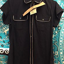 品牌Burberry米色五分袖100%棉尺寸38肩49胸43長59袖35.5cm(櫃3上白被袋） 歷史價格詳細信息