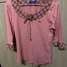品牌Burberry米色五分袖100%棉尺寸38肩49胸43長59袖35.5cm(櫃3上白被袋） 歷史價格詳細信息