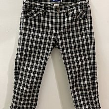 Burberry 女生粉格紋短袖襯衫S 歷史價格詳細信息