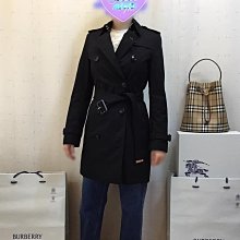 BURBERRY英國黑標黑色風衣UK10 歷史價格詳細信息
