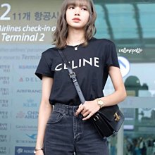 Celine logo短袖上衣 S號《精品女王全新&二手》 歷史價格詳細信息