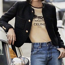 【妖妖代購】Celine 經典復古千鳥格羊毛西裝外套 歷史價格詳細信息