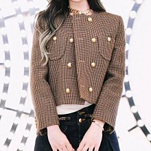 【妖妖代購】Celine 經典復古千鳥格羊毛西裝外套 歷史價格詳細信息