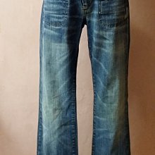 真品Diesel Timmen 8at刷舊刷白鉚釘直筒牛仔褲~W31 L32~可換物交流 歷史價格詳細信息