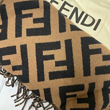 FENDI  大logo 斗篷 披肩 氣場很強 ❤️ 歷史價格詳細信息