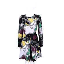 現貨熱銷-MAX MARA-WEEKEND 花蝶刺繡藍白條紋荷葉袖襯衫式洋裝 1820157-77 歷史價格詳細信息