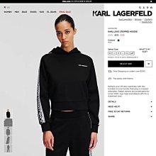 Karl Lagerfeld 黑白條紋 萊塞爾薄款短袖針織衫 850元 歷史價格詳細信息