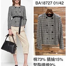 Maxmara  格紋小香風外套 價格比較,價格查詢,歷史價格詳細信息