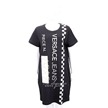 現貨熱銷-VERSACE 深藍色刷白修身棉質牛仔褲 1710584-34 歷史價格詳細信息