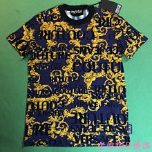 【現貨】VERSACE JEANS 短T 短袖T恤 黑金.黑銀 兩色現貨 S-XXXL 歷史價格詳細信息