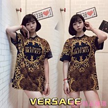現貨#Versace 凡賽斯短袖T恤 翻領 范思哲短袖POLO衫 短T t恤簡約 歷史價格詳細信息