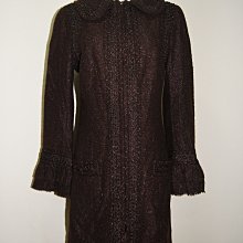 歐洲品牌 CIVIDINI 灰綠色渲染V領針外套    原價27700   特價 7800 歷史價格詳細信息