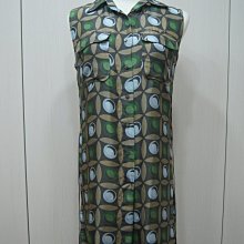 CIVIDINI  咖色,灰藍色 腰帶金屬絲長版針外套   原價  42800      特價  14980 歷史價格詳細信息