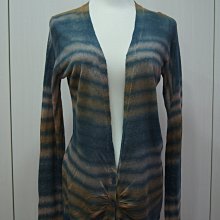 CIVIDINI  咖色,灰藍色 腰帶金屬絲長版針外套   原價  42800      特價  14980 歷史價格詳細信息