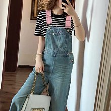 粉色牛仔背帶短褲女夏2024年新款秋小個子減齡顯瘦工裝闊腿褲 歷史價格詳細信息