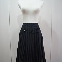 CIVIDINI  咖色,灰藍色 腰帶金屬絲長版針外套   原價  42800      特價  14980 歷史價格詳細信息