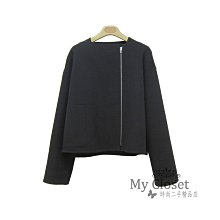 My Closet 二手名牌 CHANEL 2017 超美粉色系 編織軟呢 鑲邊 短袖洋裝 歷史價格詳細信息