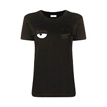 Chiara Ferragni 立體眨眼星星漆皮斜背相機包(黑色) 歷史價格詳細信息