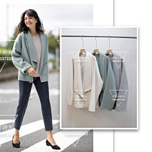 無分店 店長精選????巴黎小時光????  羊毛混紡小香風藍色外套 高級感氣質名媛 歷史價格詳細信息