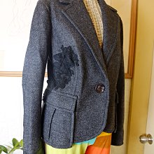 羅拉快跑 近新日本品牌GOUT COMMUN麂皮拚光面皮雙生雙相藍色手提側背斜背包 歷史價格詳細信息