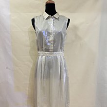 超級名品-JIL SANDER-銀蔥閃色襯衫領氣質背心洋裝.原價5 0500.全新36碼 價格比較,價格查詢,歷史價格詳細信息