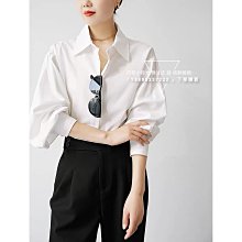 對白法式V領設計感襯衫女2024秋季新款襯衣氣質簡約別致通勤上衣 歷史價格詳細信息