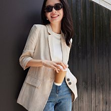 單排扣薄款氣質西裝外套高腰洋氣百搭時尚半身裙新款-伽美服飾 歷史價格詳細信息