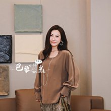 ????巴黎小時光????無分店 ✈️ 真絲+羊毛混紡 四平針織小香風雙排扣撞色圓領開衫短款外套   gL 歷史價格詳細信息